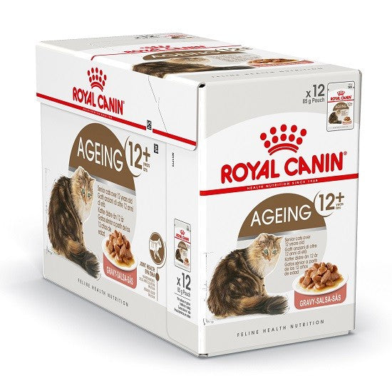 12x85g Royal Canin Ageing 12+ in Salsa - Umido per Gatti 12x85g Royal Canin Ageing 12+ in Salsa - Umido per Gatti